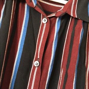 Madewell Tops - Madewell Striped Button-Down Blouse, L, Worn once Madewell Tops - Madewell Striped Button-Down Blouse, L, Worn once